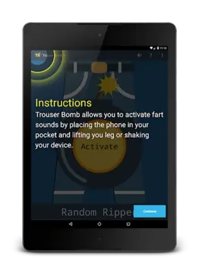 Trouser Bomb Lite android App screenshot 1